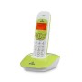 TELEFONO CORDLESS BRONDI NICE BIANCO-VERDE VIVAVOCE DISPLAY RETR