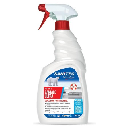 DETERGENTE IDROALCOLICOSANIALC SPRAY 750ML
