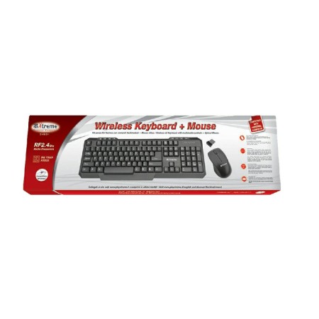 TASTIERA + MOUSE COMBO XTREME WIRELESS