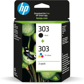 HP COMBO PACK INK N.303BLACK + TRICROMIA