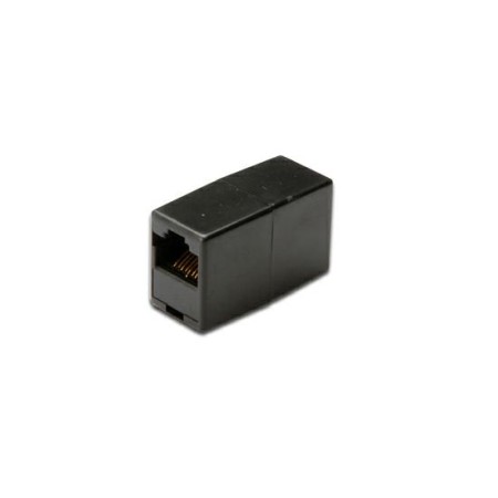 ACCOPPIATORE TELEFONICO2 CONN. RJ45-8P8C F/F NERO W50260