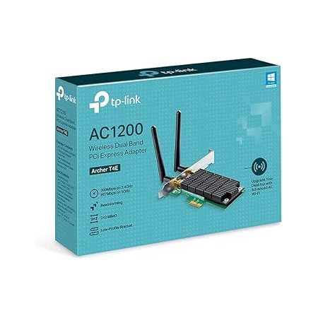 SCHEDA DI RETE WIFI TP-LINK ARCHER T4E AC1200 2.4GHZ/5GHZ