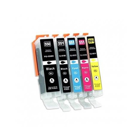 FOR USE IN CANON PGI-550 BLACK
