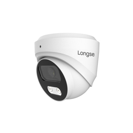 TELECAMERA LONGSE DOME 5MP H.265 2.8MM IR20M POE SD AUDIO IP67