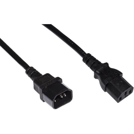 CAVO ALIMENTAZIONE LINKPROLUNGA M/F IEC 1.8MT NERO