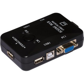 SWITCH LINK KVM X 2PC USB/VGA CON 1MOUSE 1TASTIERA USB E 1MONIT.