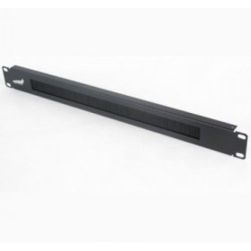 PANNELLO MACH POWER PASSACAVI A SPAZZOLA PER RACK 19" AR-PCS-001