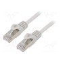 TECHMADE CAVO DI RETE CAT6 DA 5MT GRIGIO