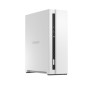 QNAP TS-133 server NAS e di archiviazione Tower Cortex-A55 2 GB DDR4 0 TB QNAP Turbo System Bianco