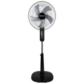 VENTILATORE A PIANTANA TERMOZETA AIRZETA PLUS NERO/CROMO/GRIGIO